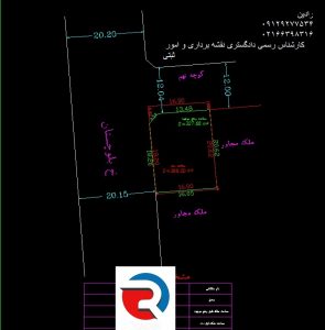 نقشه یو تی ام دو خطی شهرداری منطقه 2 تهران